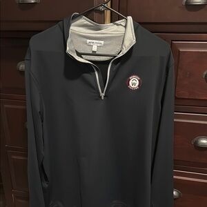 Peter Millar workday Chicago Black Quarter-Zip Jacket